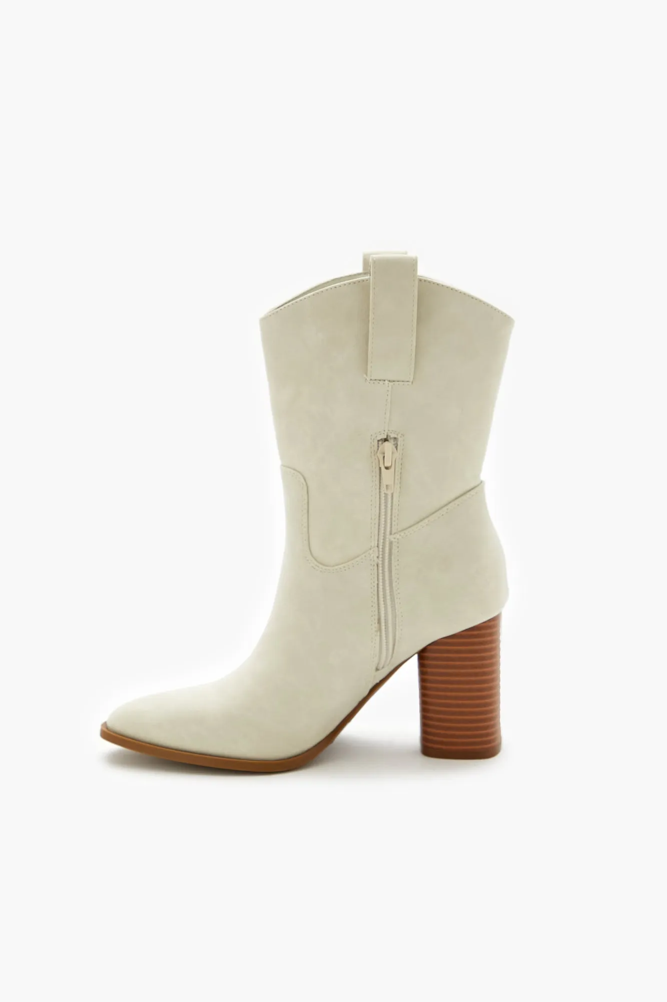 Block Heel Mid Shaft Boot - Taupe sold by Edgars product image thumbnail 2