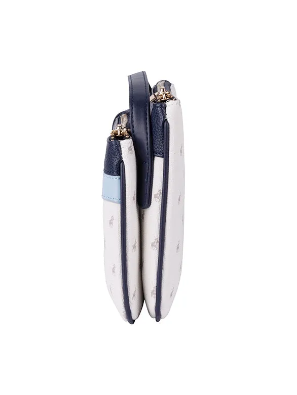 Kensington Double Pocket Sling Bag - Blue sold by Edgars product image thumbnail 5