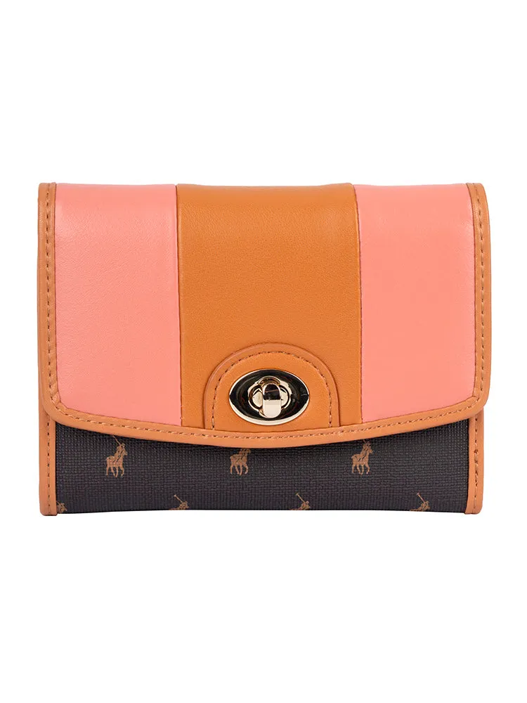 Casablanca Compact Trifold Purse - Coral sold by Edgars product image thumbnail 4