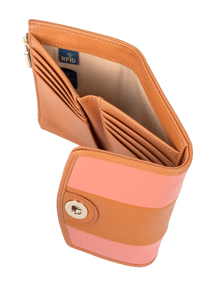 Casablanca Compact Trifold Purse - Coral sold by Edgars product image thumbnail 2