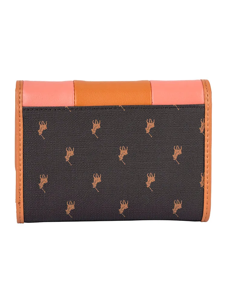 Casablanca Compact Trifold Purse - Coral sold by Edgars product image thumbnail 3