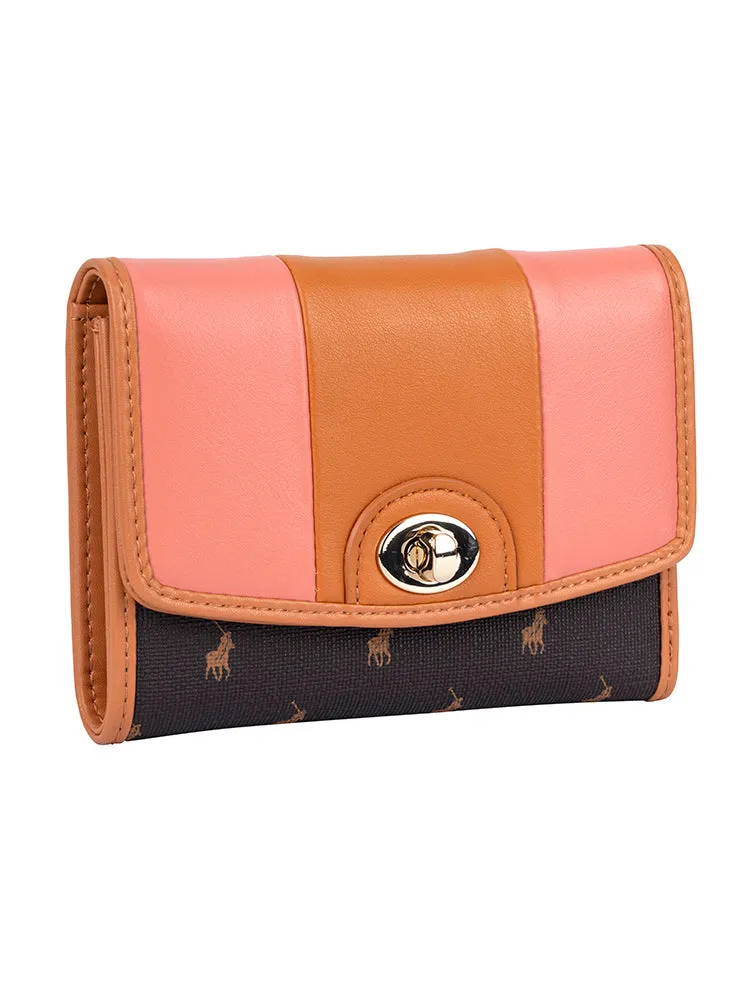 Casablanca Compact Trifold Purse - Coral sold by Edgars product image thumbnail 5