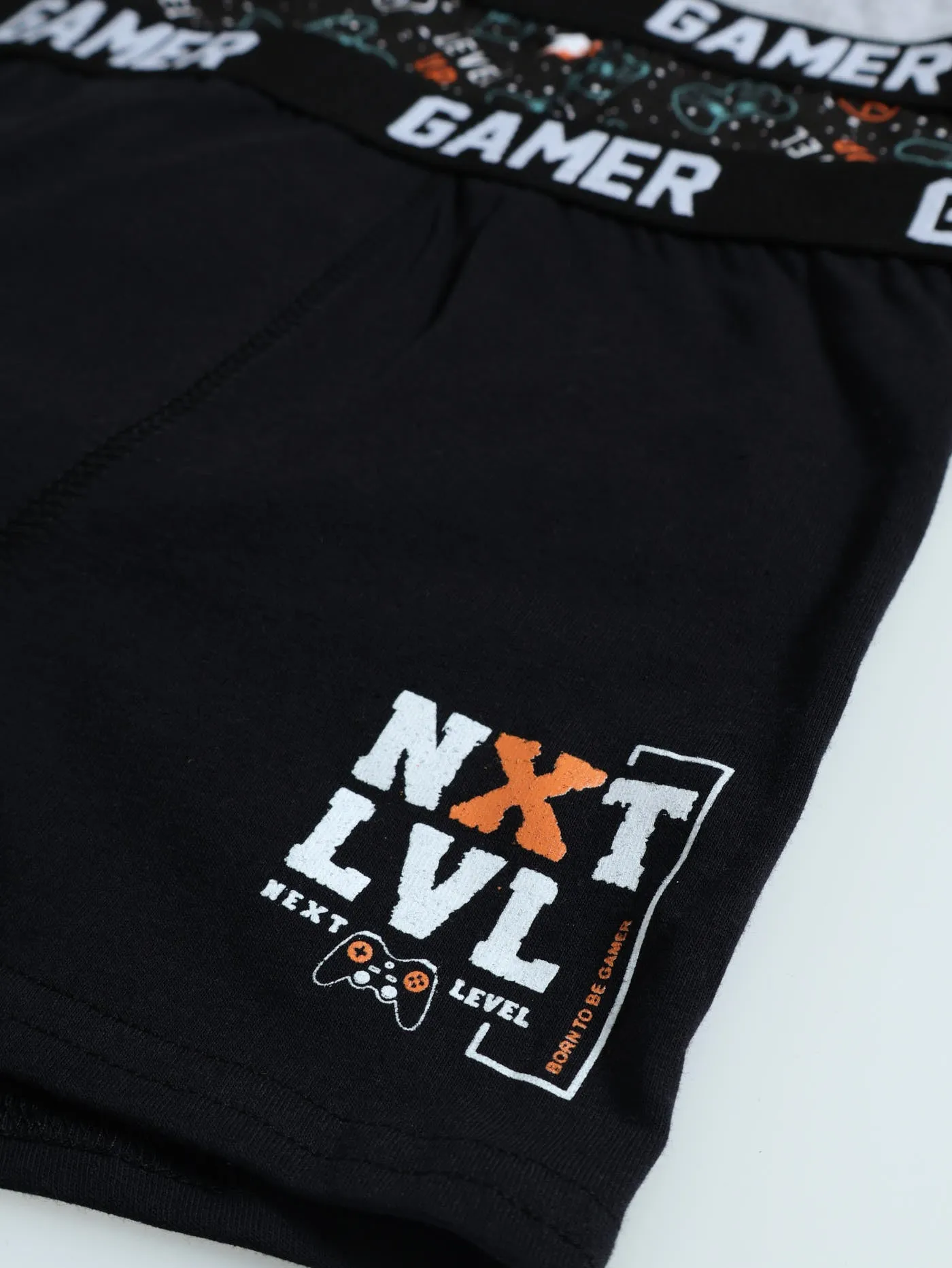 Boys 3 Pack Gamer Boxer - White sold by Edgars product image thumbnail 2