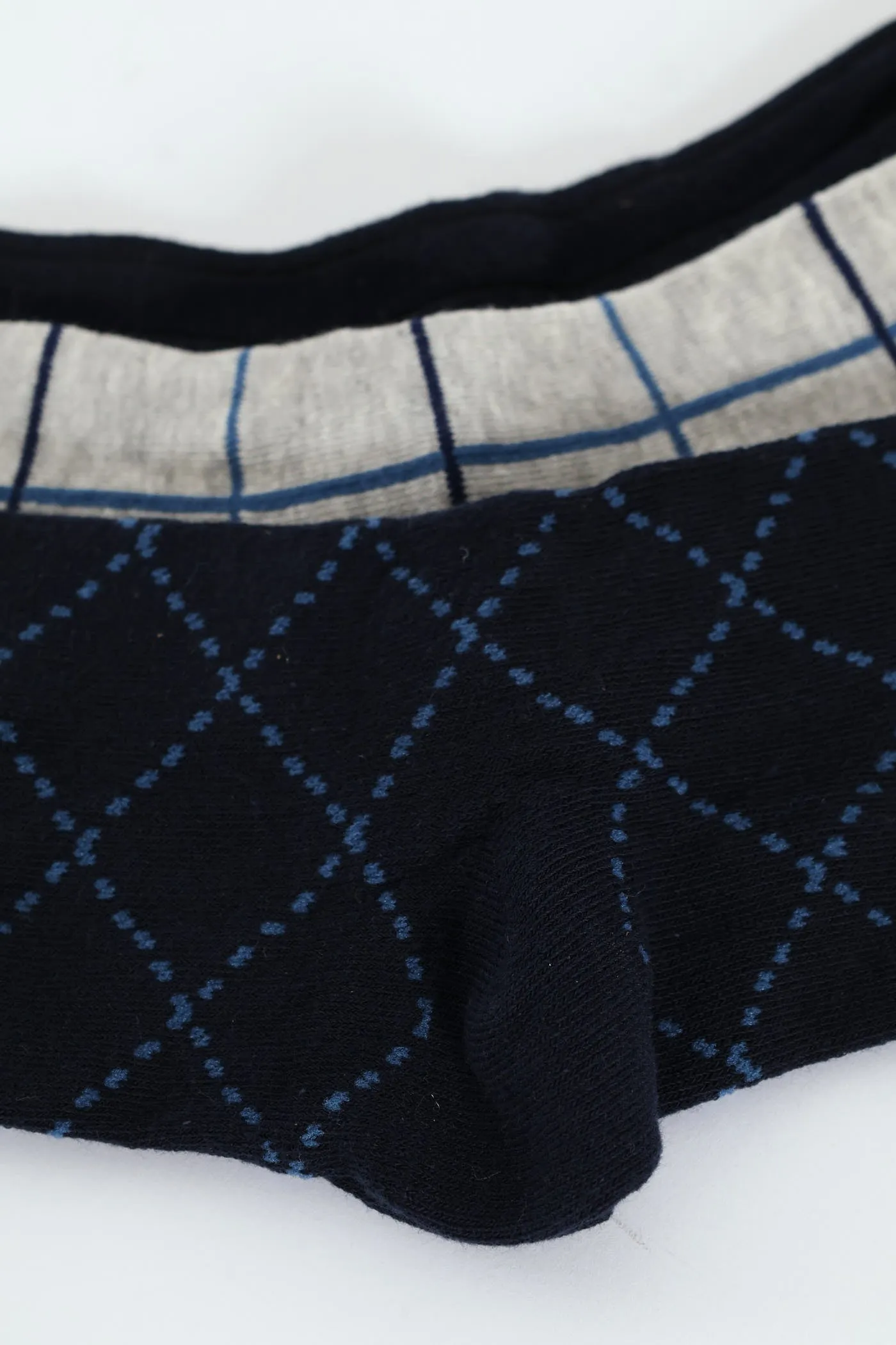 3 Pack Anklet Socks - Navy/Grey sold by Edgars product image thumbnail 3