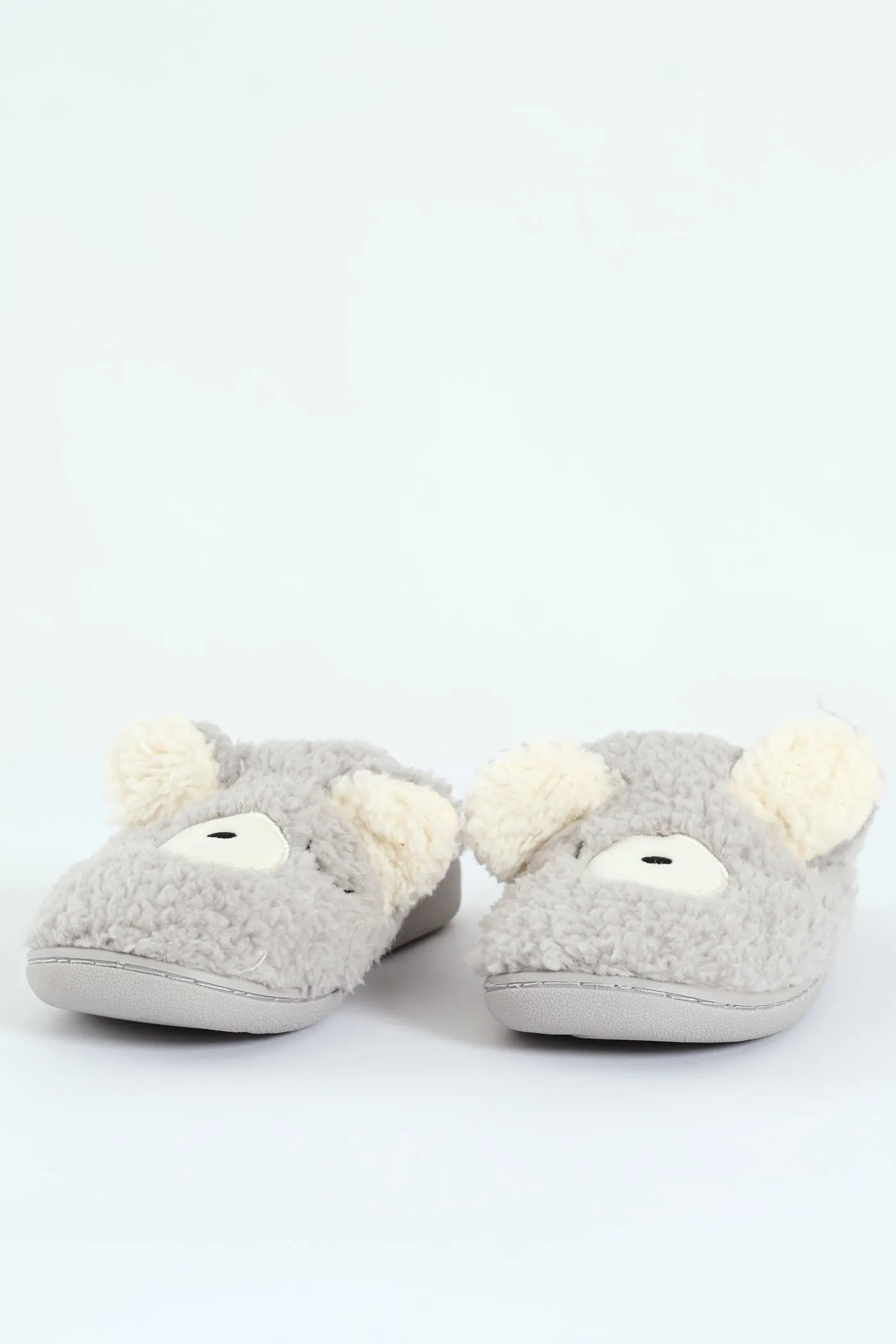 Novelty Bear Slipper - Light Grey sold by Edgars product image thumbnail 4