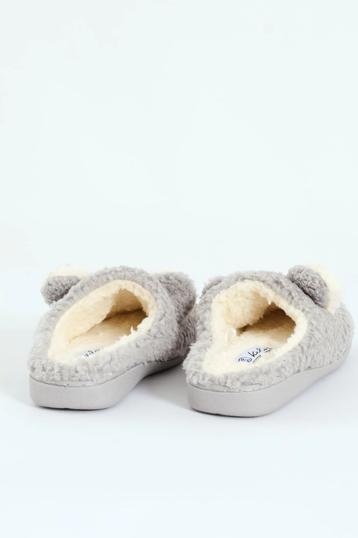 Novelty Bear Slipper - Light Grey sold by Edgars product image thumbnail 2
