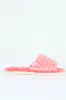 Single Band Mule Slipper With Embossed Hearts - Coral sold by Edgars