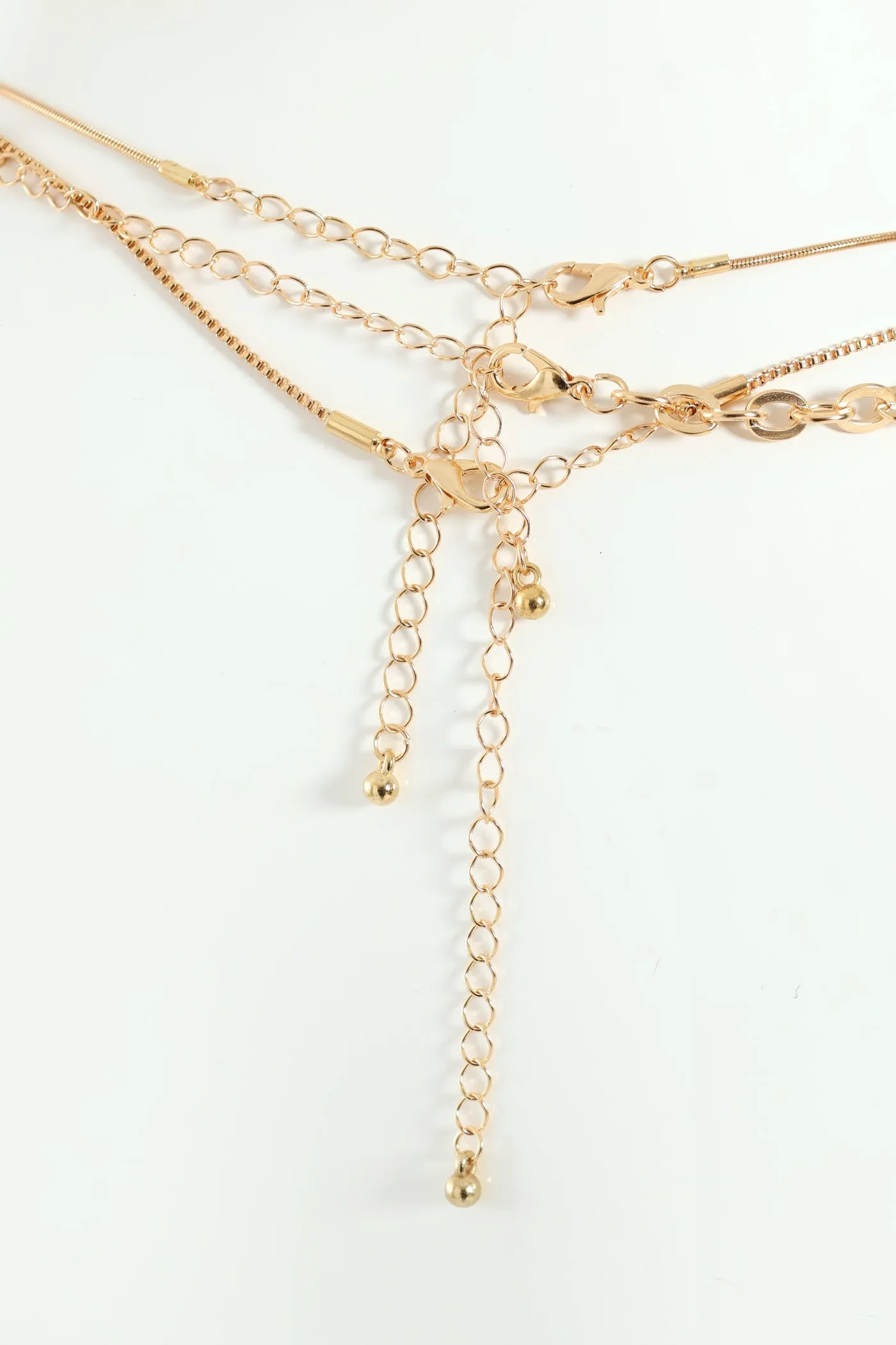 3 Pack Gold Bar Necklace - Gold sold by Edgars product image thumbnail 2