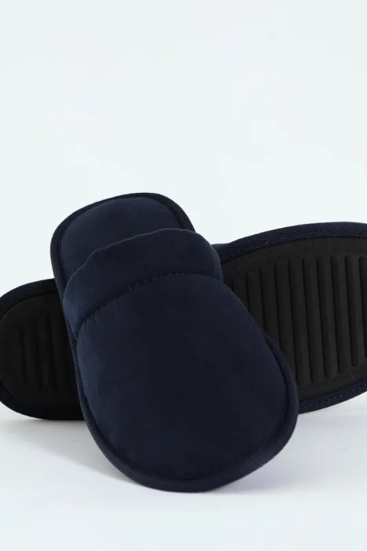 Basic Open Back Slipper - Navy sold by Edgars 