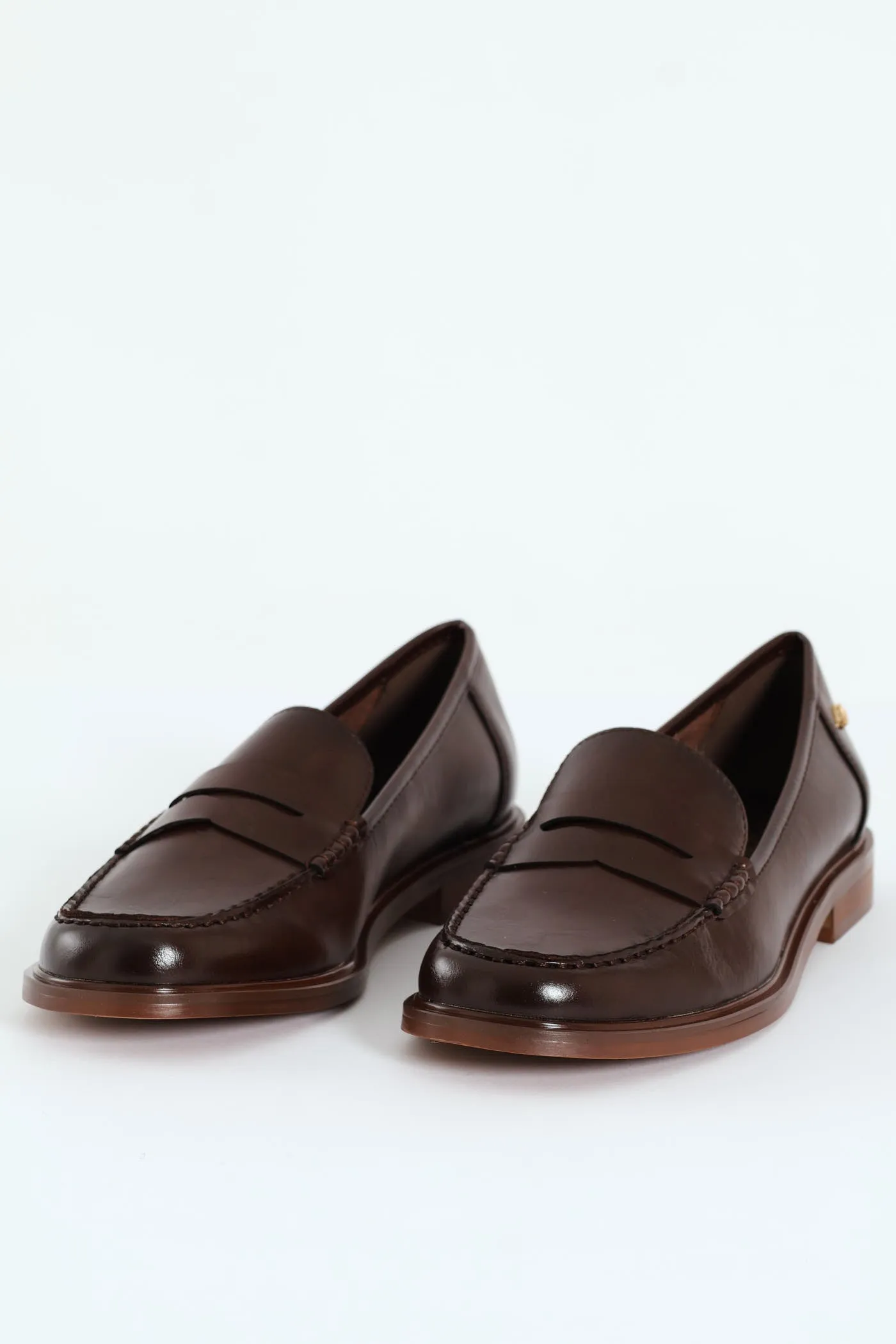 Sasko 1 Penny Moccasin Loafer - Chocolate sold by Edgars product image thumbnail 3