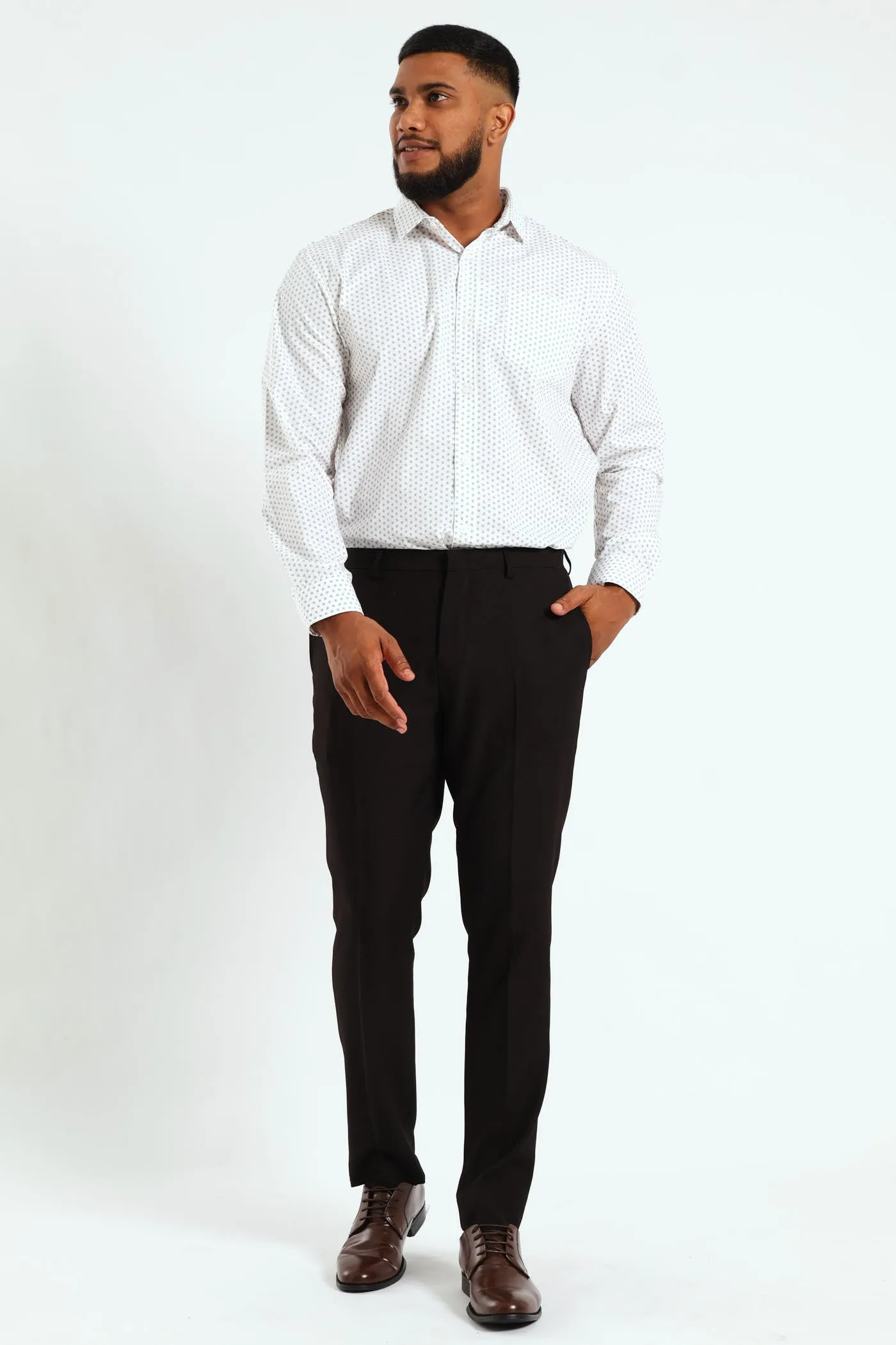 Slim Fit Essential Suit Trouser - Black sold by Edgars