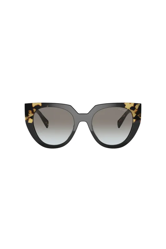 0PR14WS 3890A7 Black Gradient Lens Sunglasses - Tortoise Shell made by Edgars