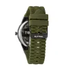 42mm Gunmetal Case & Dial With Green Silicone Band - Gunmetal sold by Edgars 