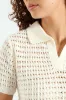 Loose Knit Golfer - Off White sold by Edgars