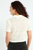 Loose Knit Golfer - Off White sold by Edgars
