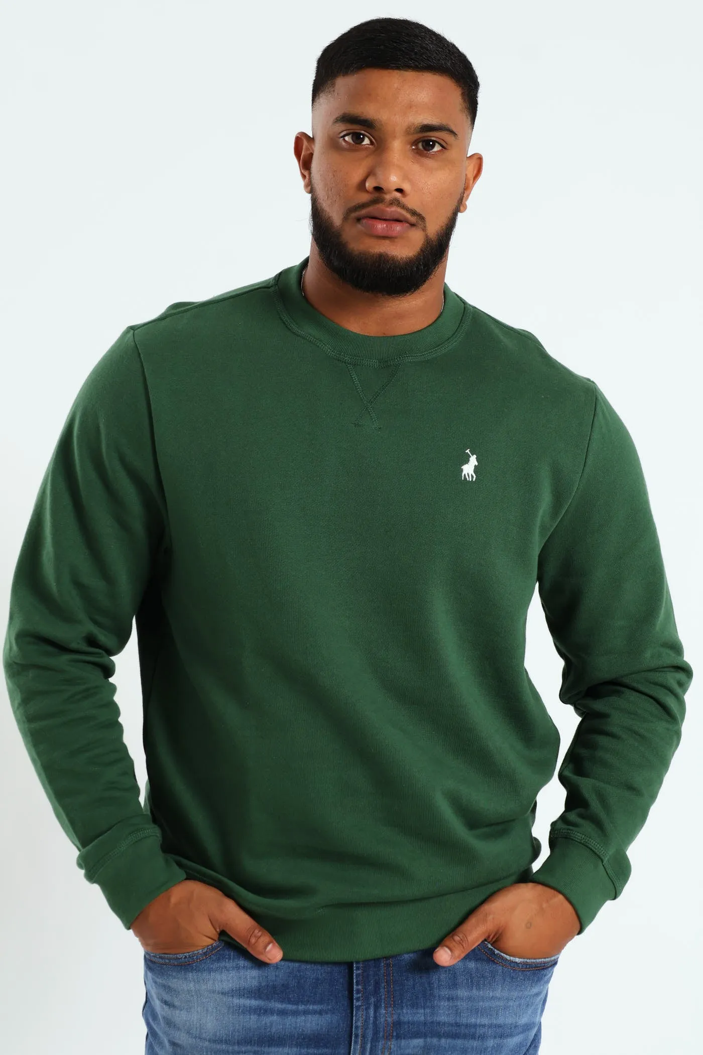 Aakil Sweat Top - Forest Green sold by Edgars