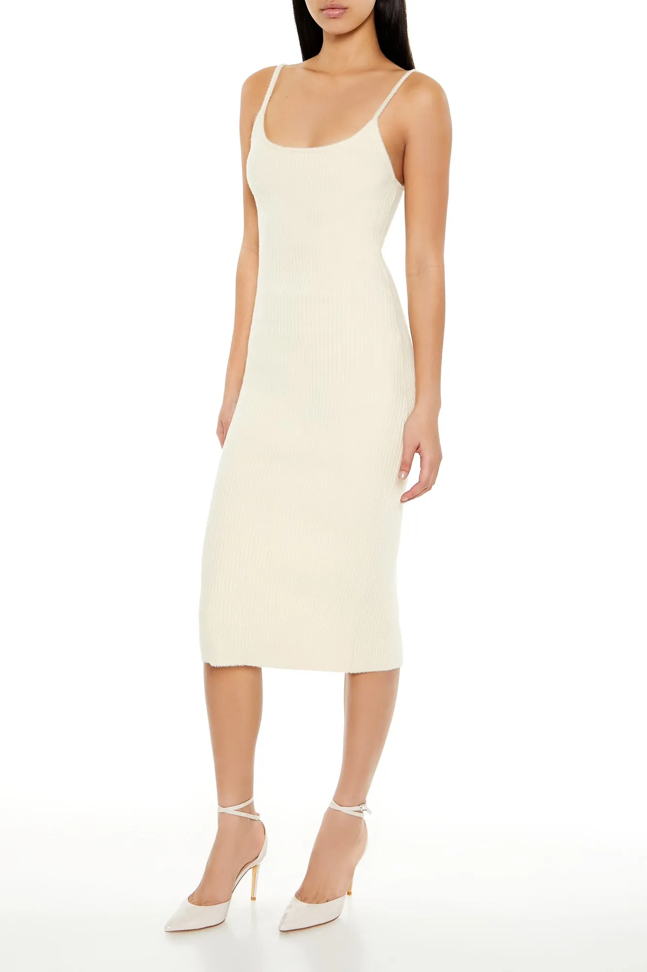 Midi Spaghetti Strap Dress - Oatmeal sold by Edgars product image thumbnail 4