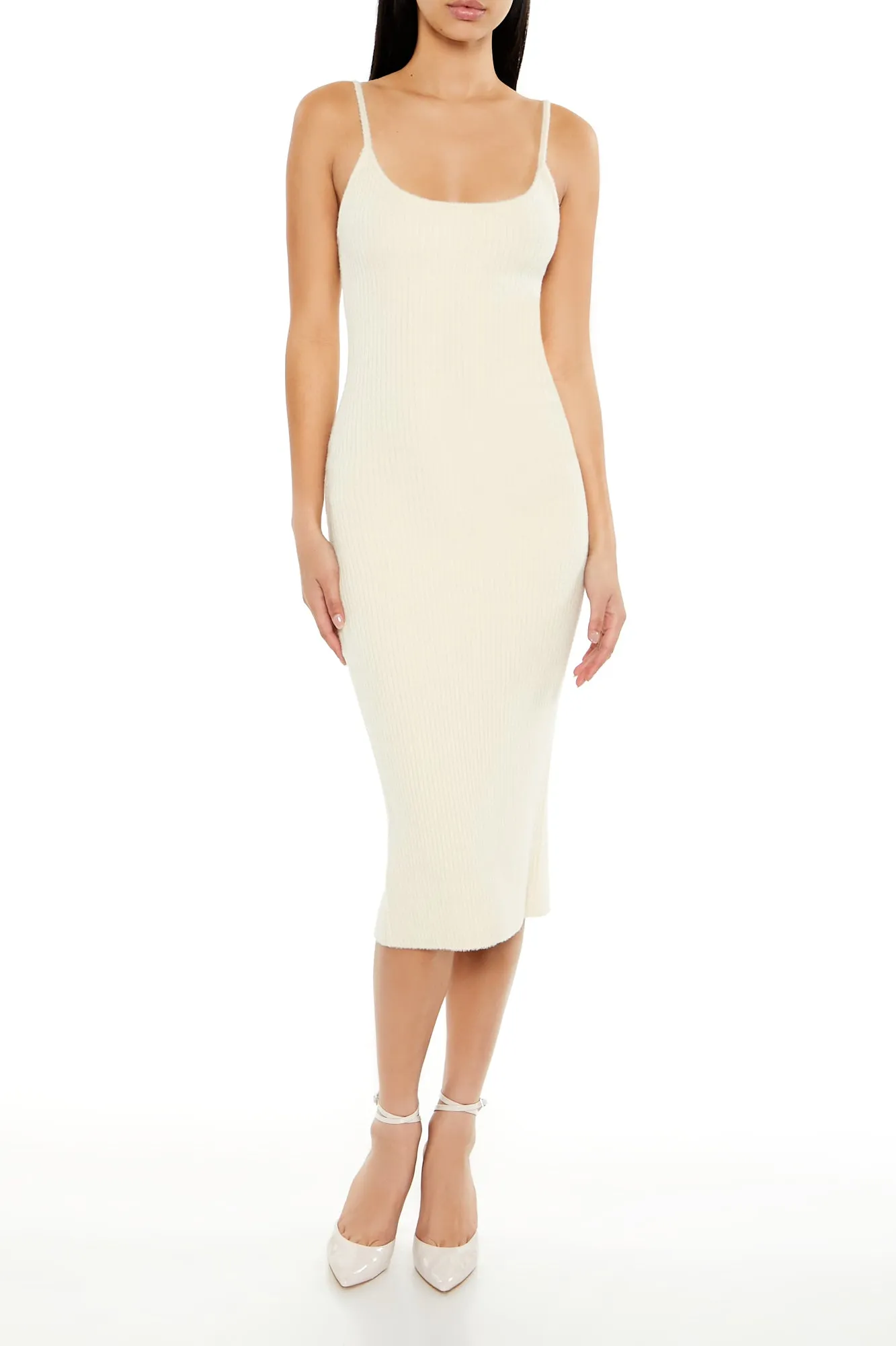 Midi Spaghetti Strap Dress - Oatmeal sold by Edgars product image thumbnail 3