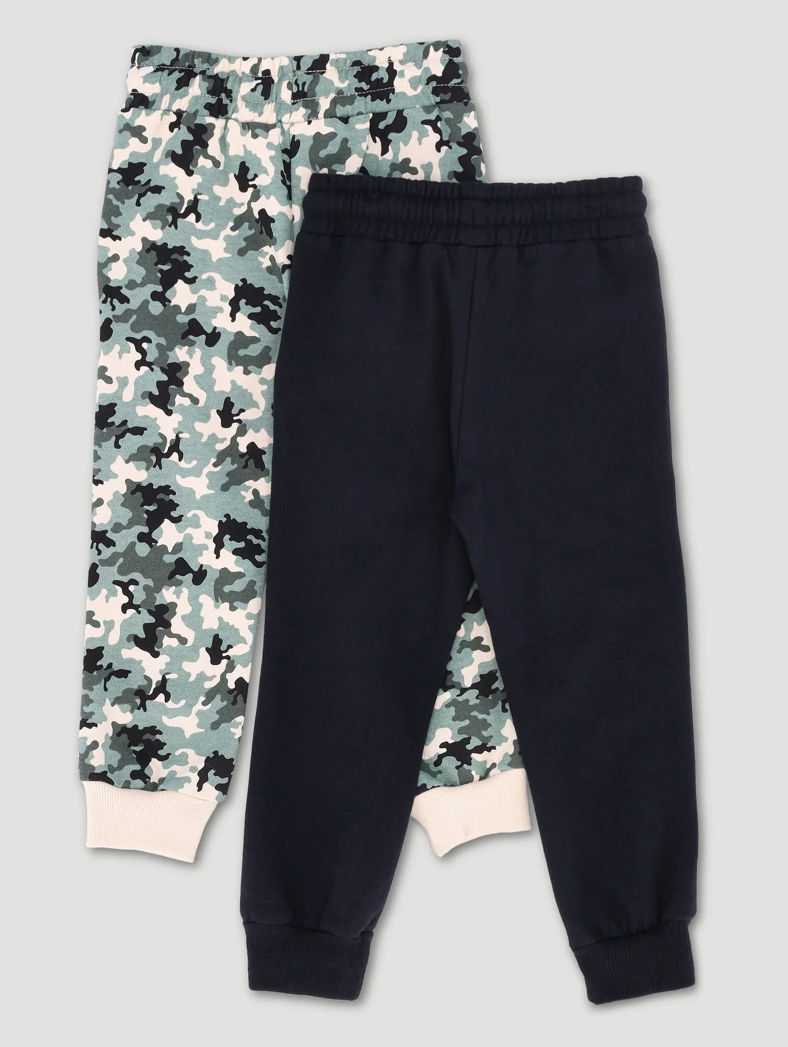 Pre-Boys 2 Pack Car Fleece Jogger - Camo/Black sold by Edgars product image thumbnail 2