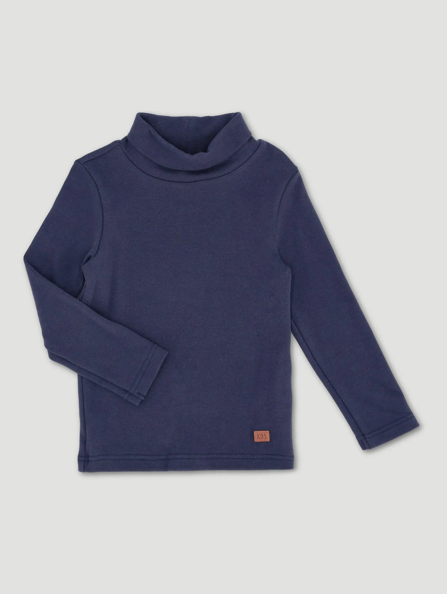 Pre-Boys Poloneck With Badge - Navy sold by Edgars