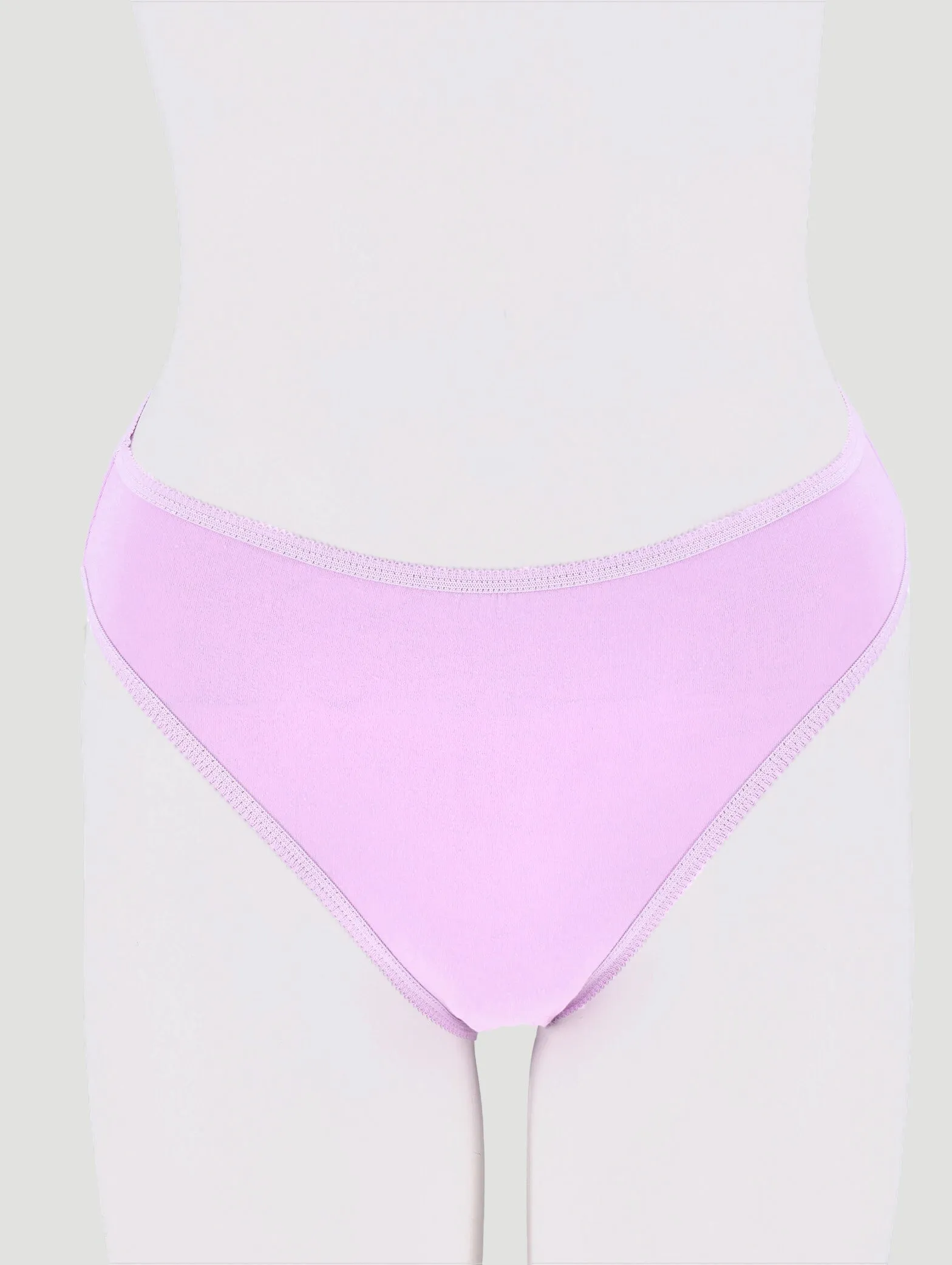 5 Pack Cotton Stretch Hi-Cut Panties - Nude Floral/Black/Stripe sold by Edgars product image thumbnail 3