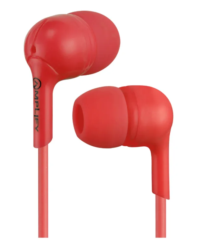 Jazz Series Earphones Red + Pink sold by Edgars