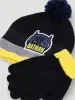 2 Pack Batman Beanie & Gloves Set - Black sold by Edgars