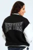 Ny Baseball Jacket - Black sold by Edgars