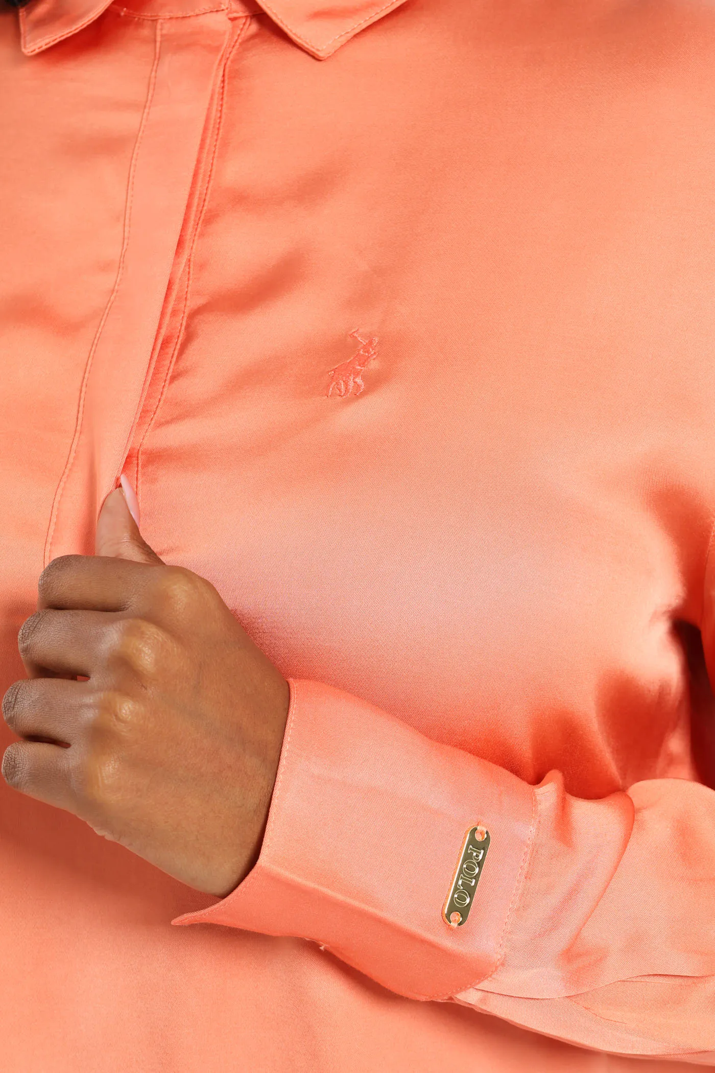 Emily Long Sleeve Blouse - Peach sold by Edgars product image thumbnail 2
