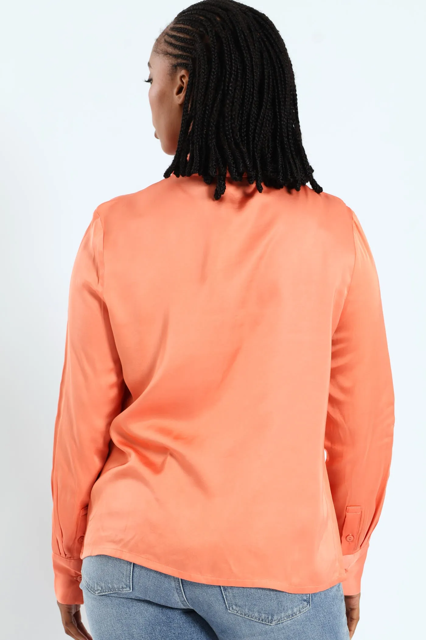 Emily Long Sleeve Blouse - Peach sold by Edgars product image thumbnail 4