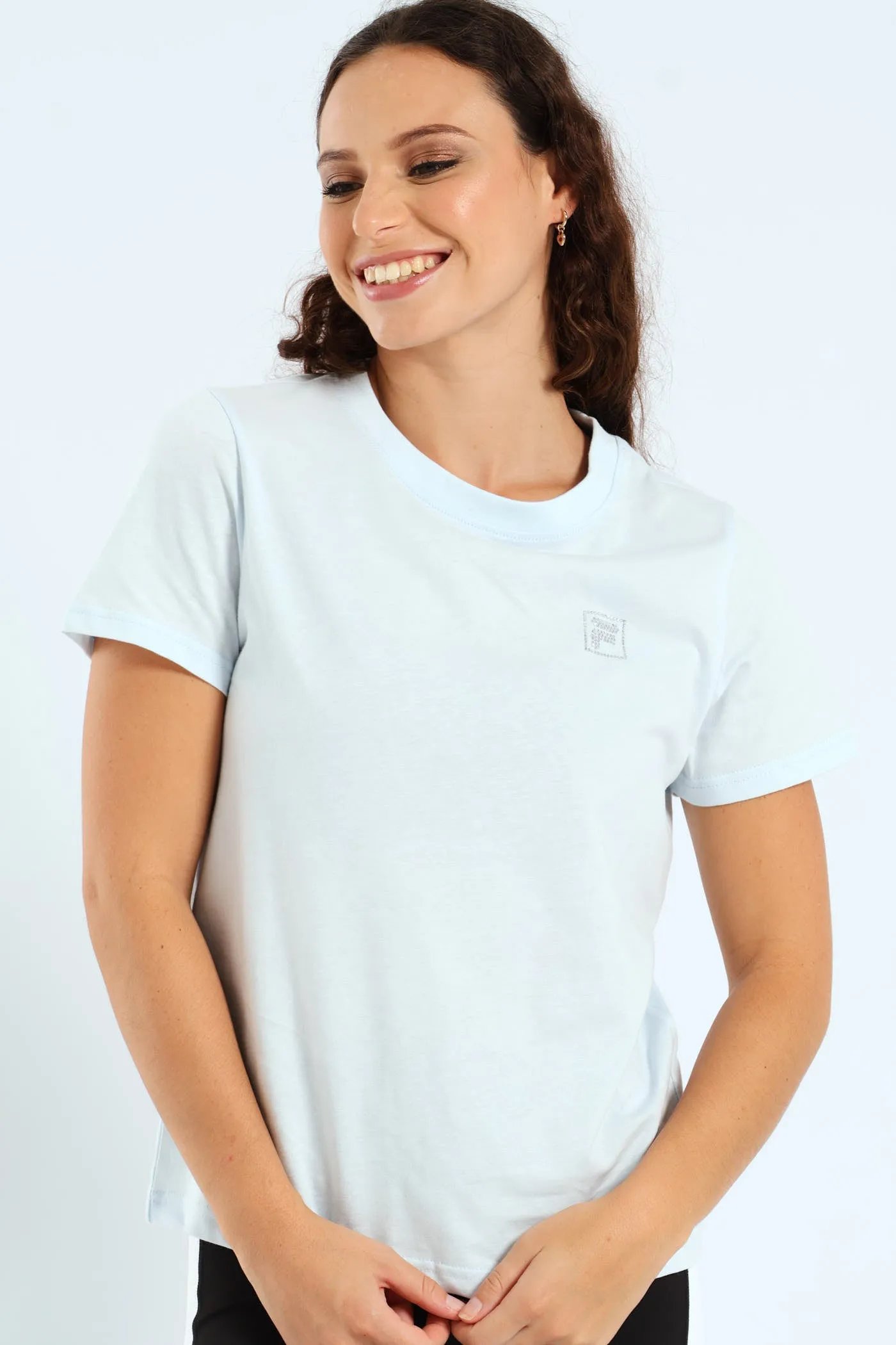 Gemma T-Shirt - Light Blue sold by Edgars