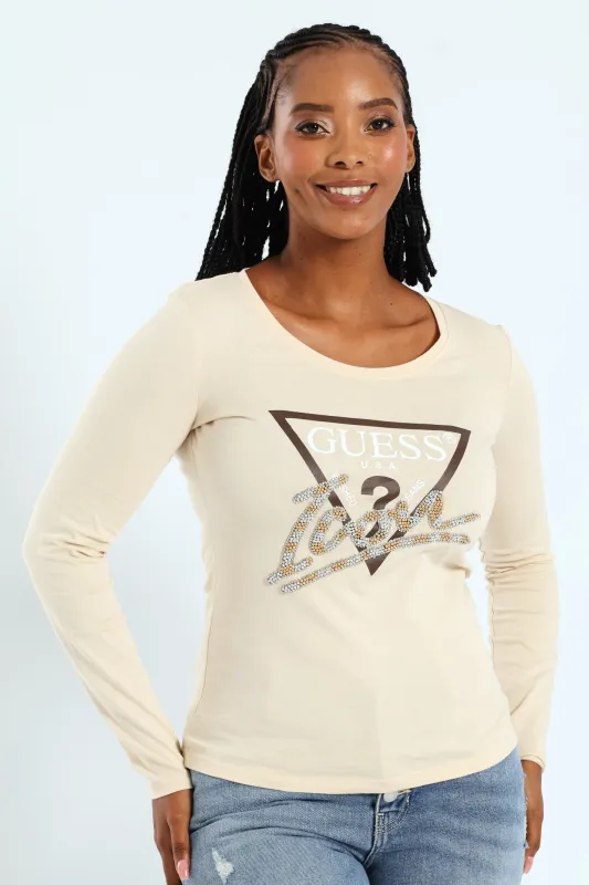 Icon Tee - Cream sold by Edgars
