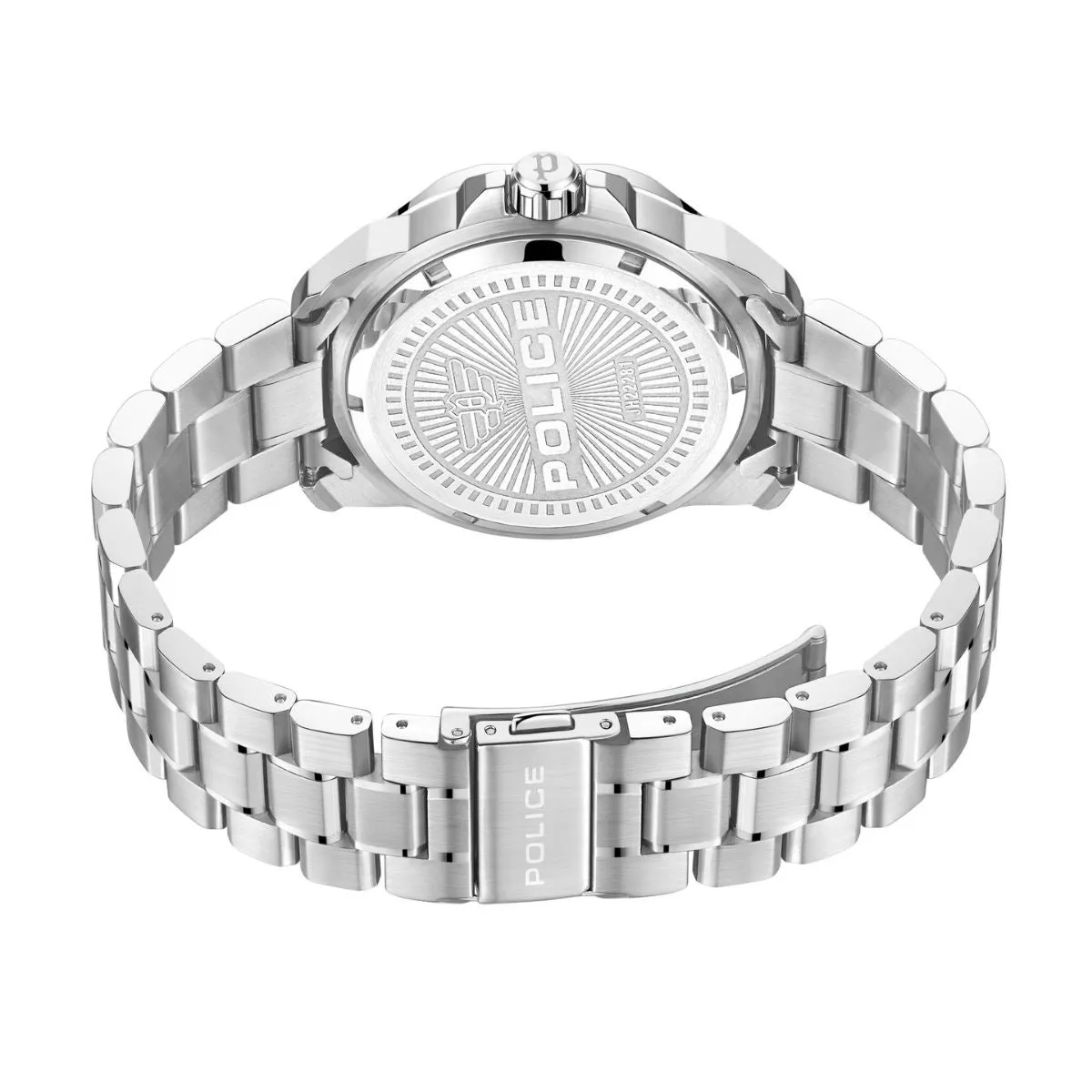 3 Hand Date Blue Dial Stainless Steel Watch - Silver sold by Edgars product image thumbnail 3