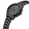 Black Case Matt Black Dial Watch With Matt Black Strap sold by Edgars