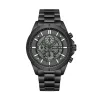 Black Case Matt Black Dial Watch With Matt Black Strap sold by Edgars