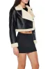 Faux Leather Moto Jacket - Black sold by Edgars