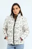 Reversible Puffer Jacket - Black/White sold by Edgars 