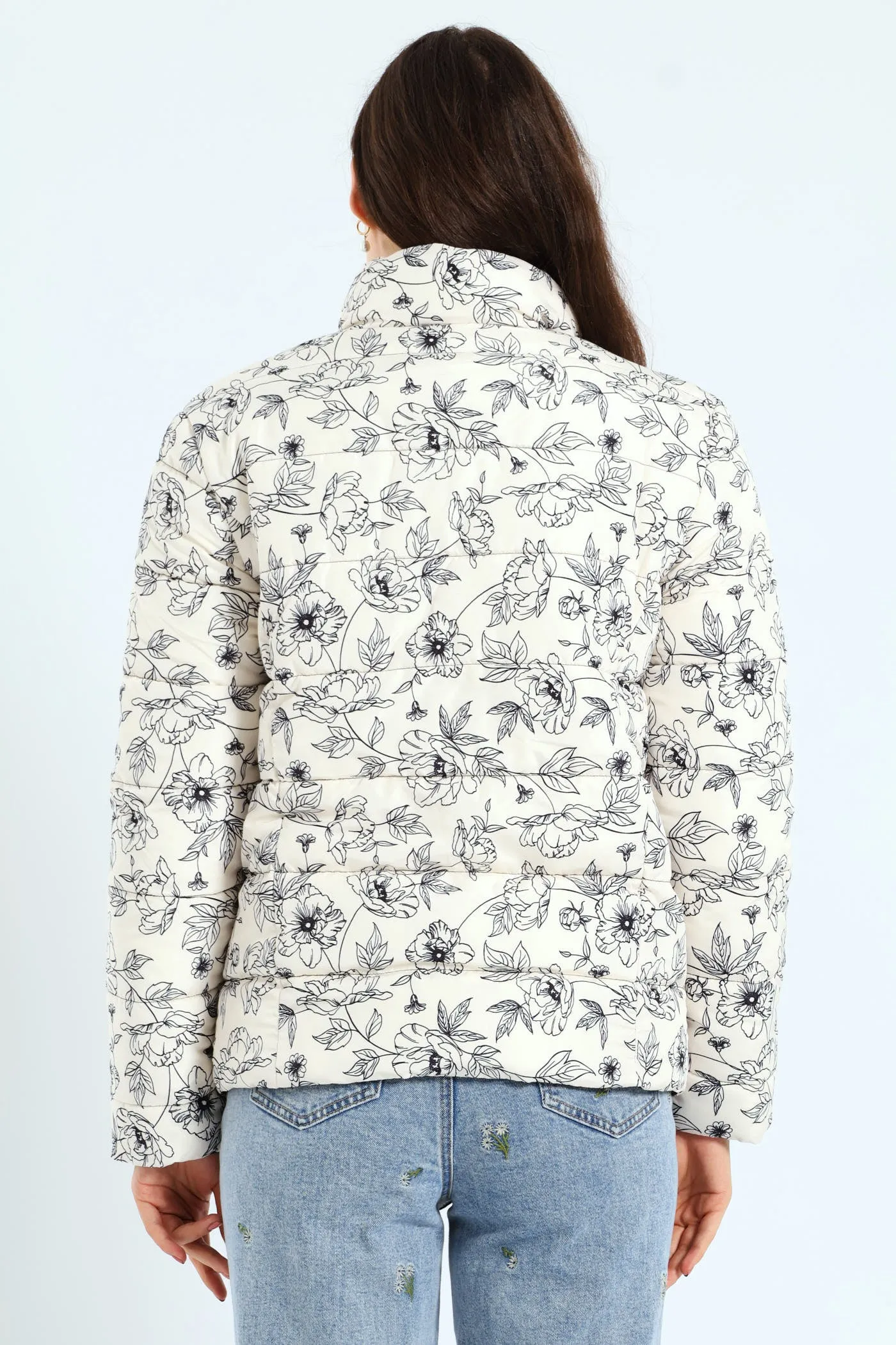 Reversible Puffer Jacket - Black/White sold by Edgars product image thumbnail 4