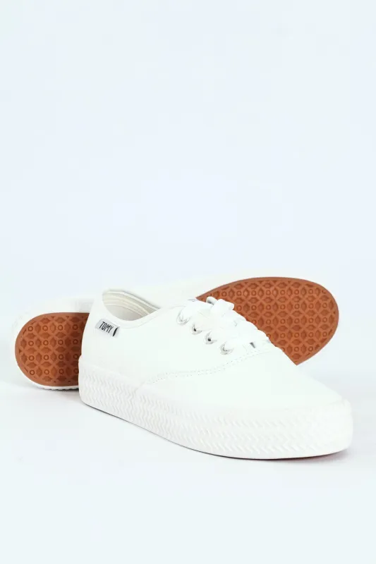 Esme Platform Sneaker - White sold by Edgars