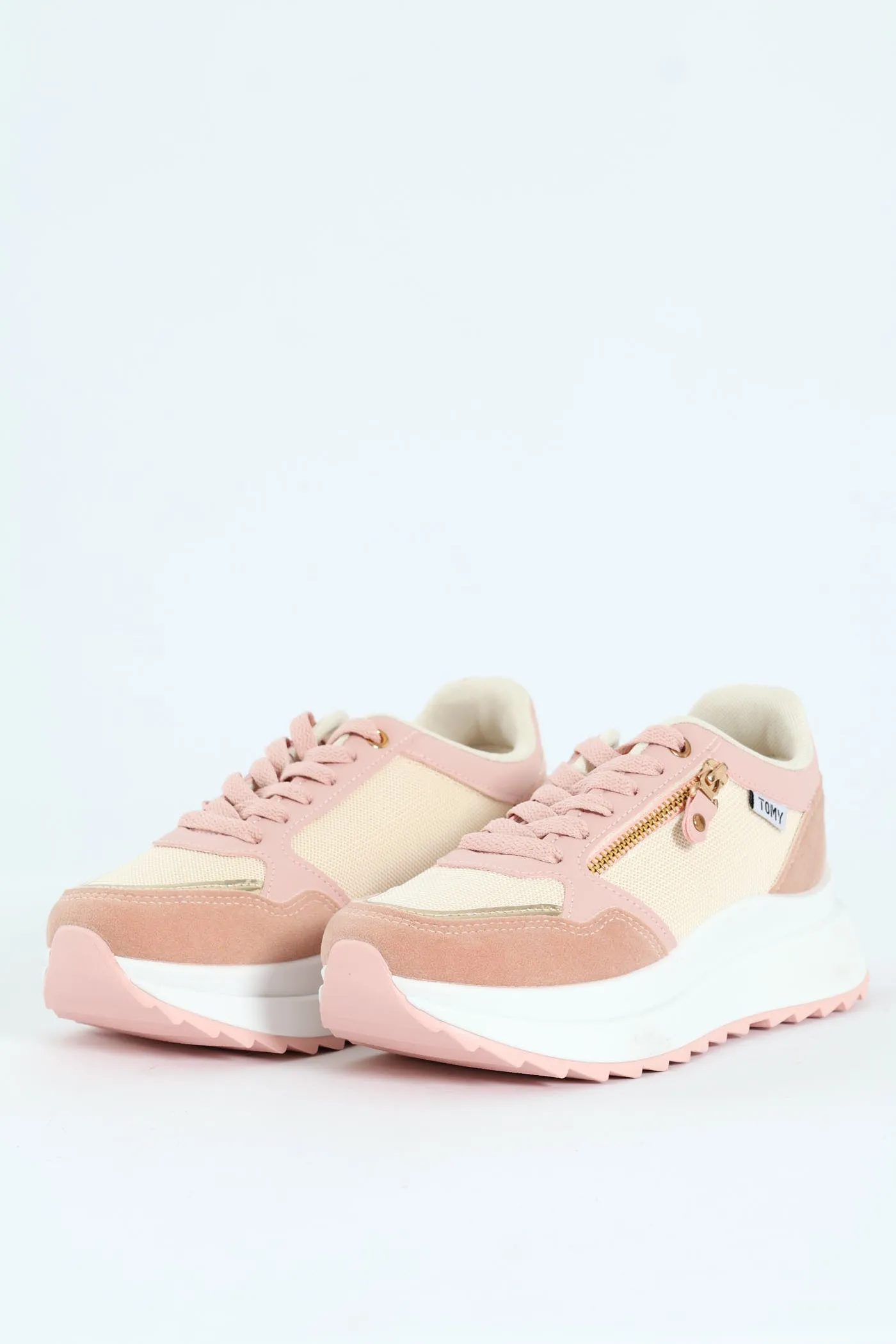 Madison Panelled Sneaker - Blush sold by Edgars