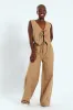 Tie Waistcoat - Tan sold by Edgars 