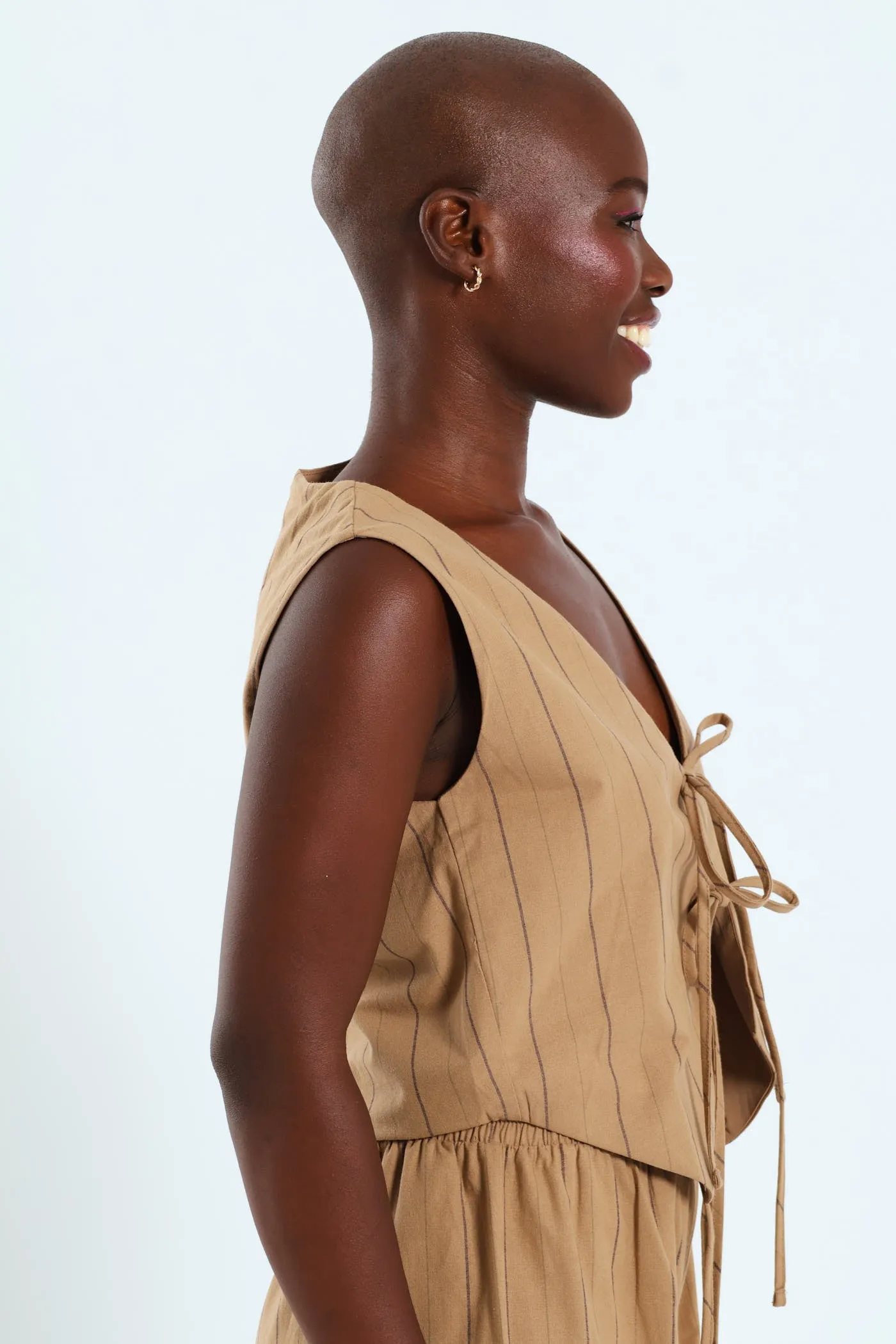 Tie Waistcoat - Tan sold by Edgars product image thumbnail 3