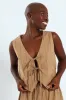 Tie Waistcoat - Tan sold by Edgars 