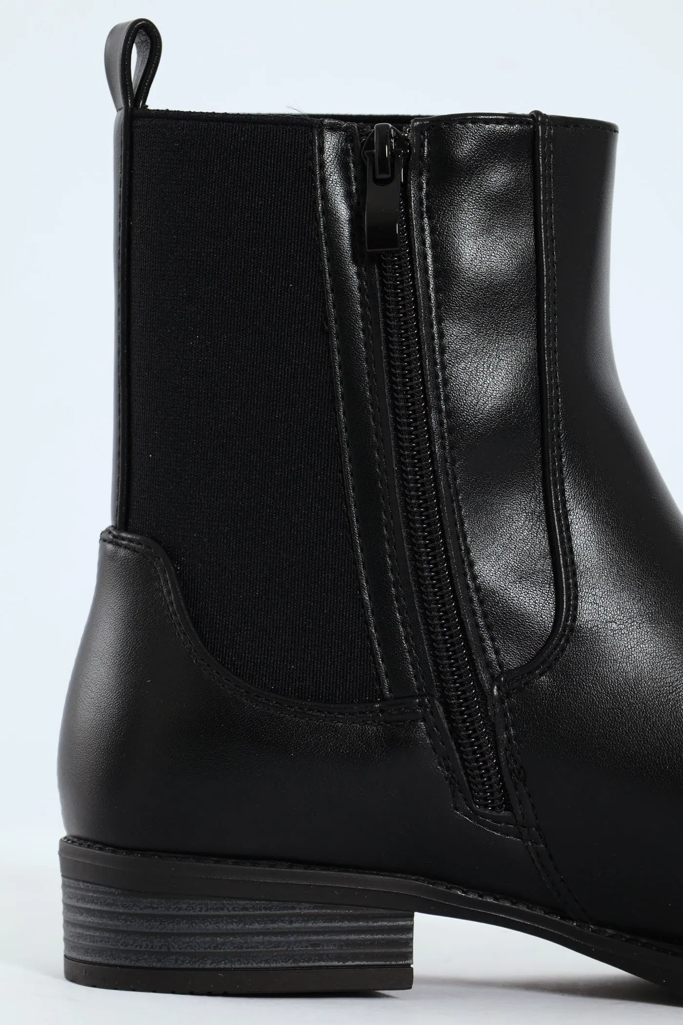 Round Toe Chelsea Ankle Boot - Black sold by Edgars product image thumbnail 3