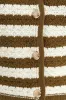 Textured Stripe Cardigan - Olive sold by Edgars