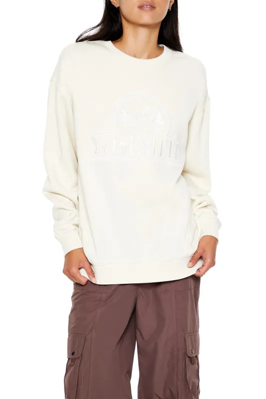 Embroidered Yosemite Pullover - Hazelnut sold by Edgars