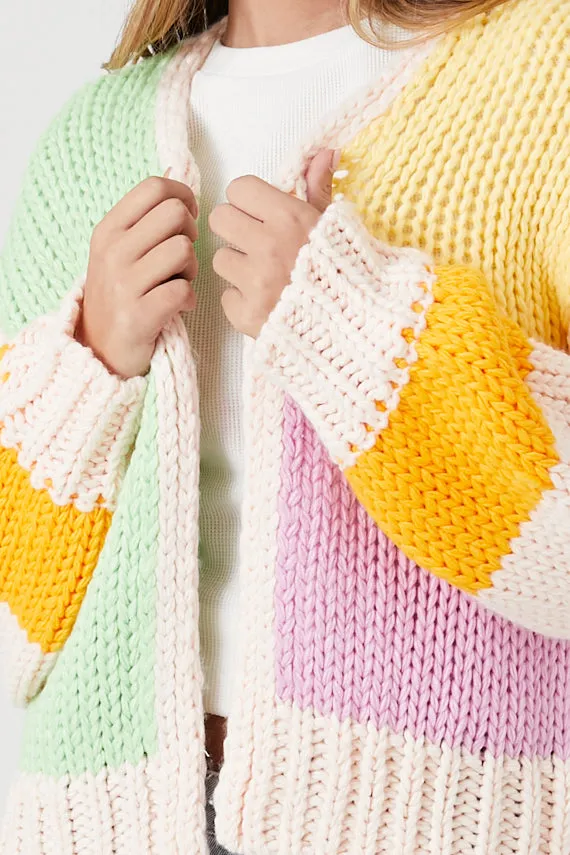 Colorblock Cardigan Sweater - Pink sold by Edgars product image thumbnail 5