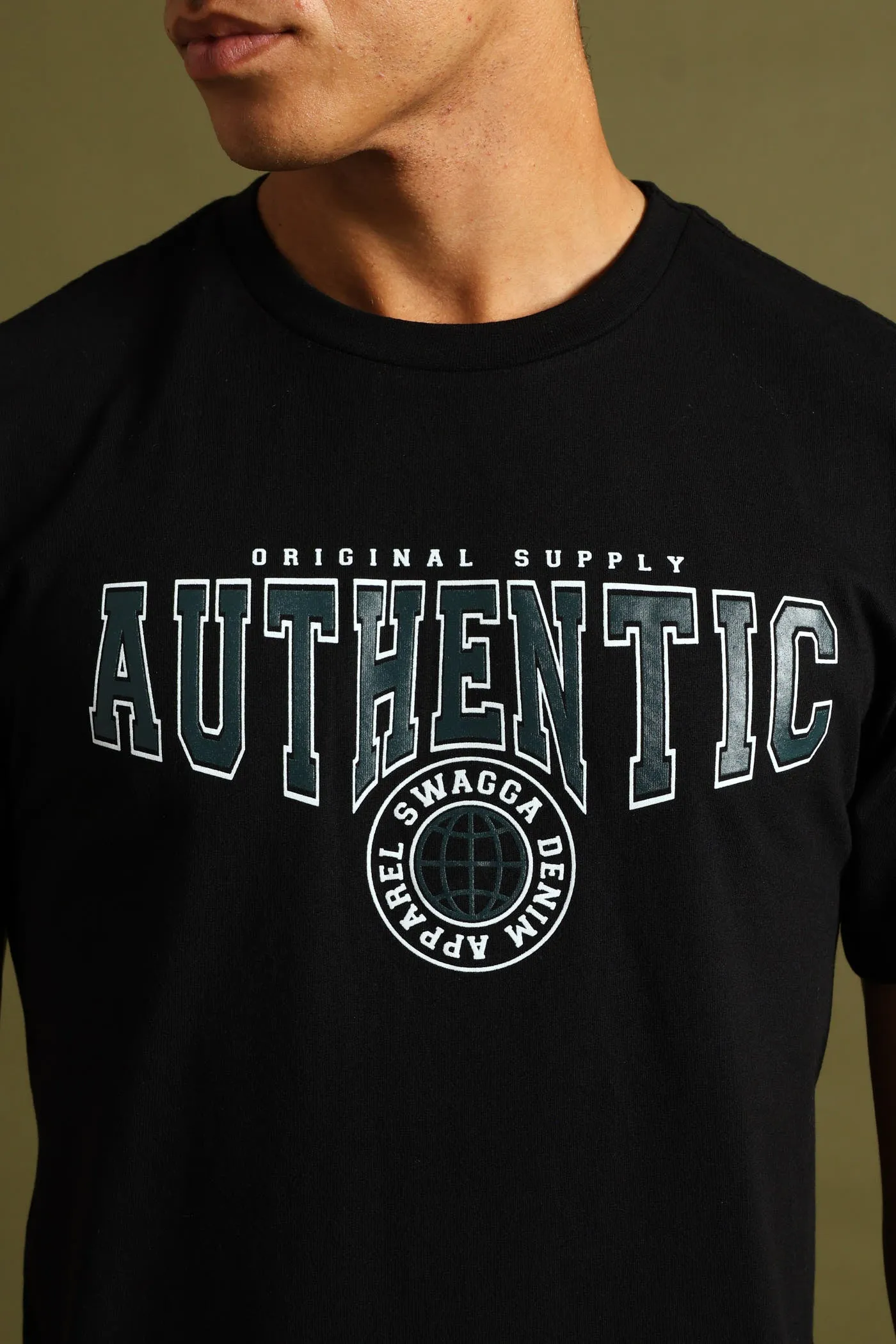 Basic Print Tee - Black sold by Edgars product image thumbnail 2