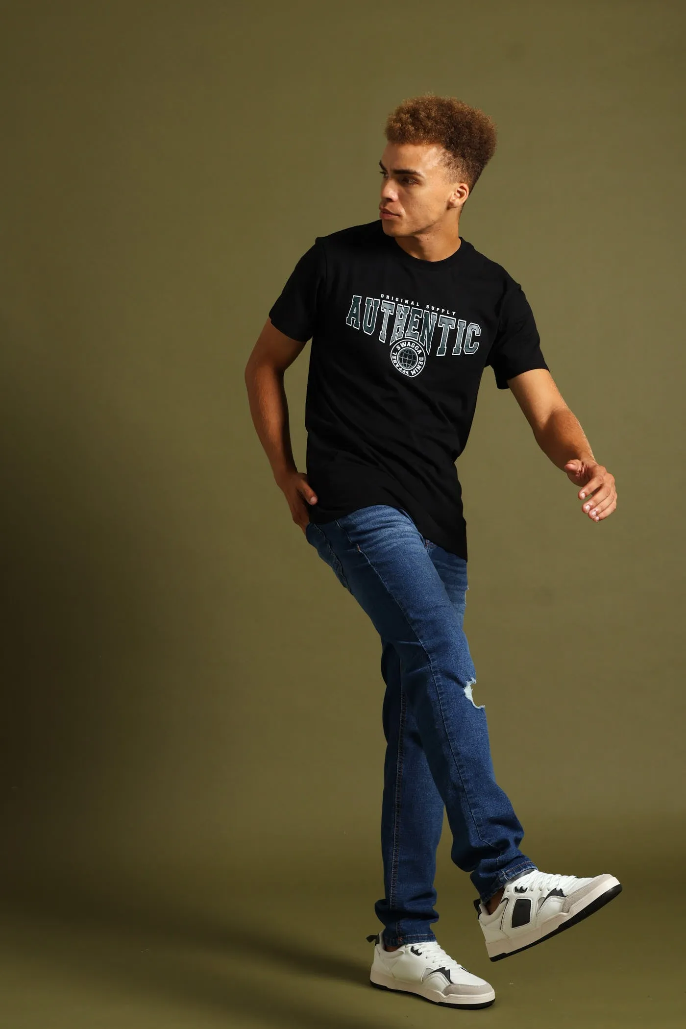 Basic Print Tee - Black sold by Edgars product image thumbnail 4