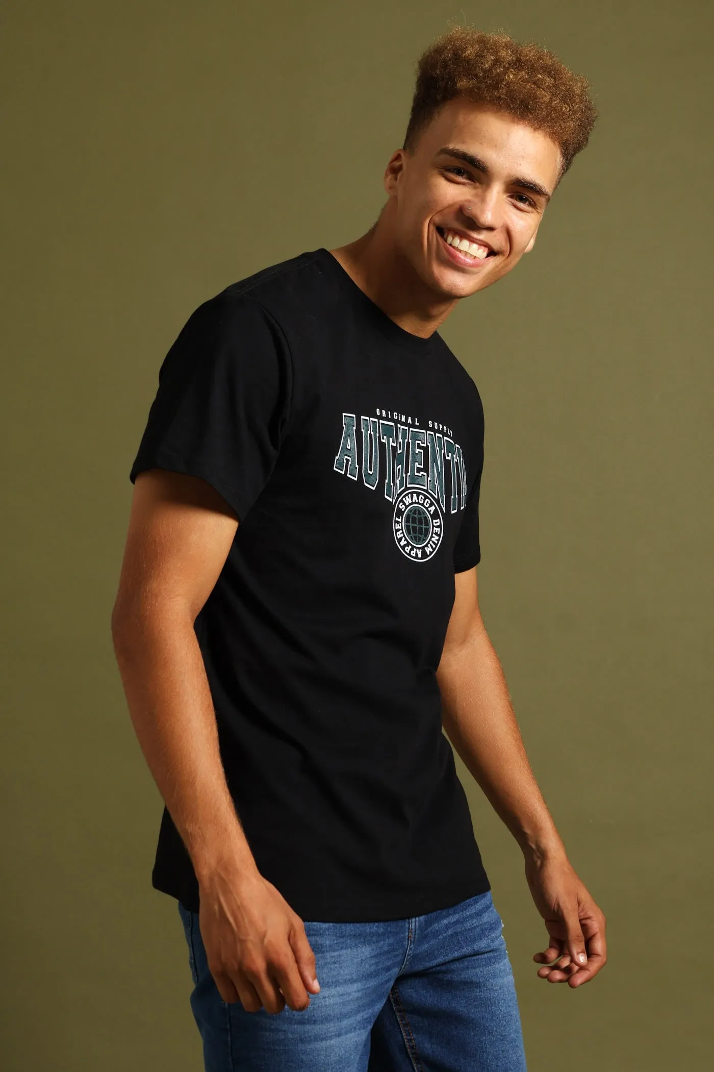 Basic Print Tee - Black sold by Edgars product image thumbnail 5